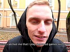 Mature teacher with short hair gives her pussy to young man for sex