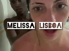 Black Stud Barebacks Me in Shower Without Condom