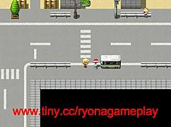 i play hentai game with cute blonde