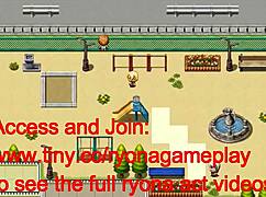 i play hentai game with cute blonde