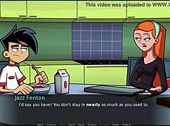 Danny Phantom explores Amity Park with cheerleaders in part 13