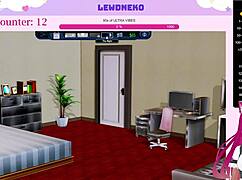 LewdNeko Plays Harem Hotel Game in Part 8