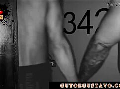 Gusttavo And Guto Fuck In Hotel Corridors With Monster Cocks