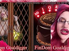 Addicted to Denial with Financial Domination by Goddess in Glasses Giving Jerk Off Instructions