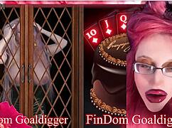 Addicted to Denial with Financial Domination by Goddess in Glasses Giving Jerk Off Instructions