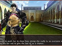 Whore Plays Hentai Game With Toys And Creampie