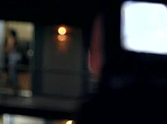 petite detective rimmed by client in lesbian scene