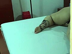 i spied on my friend's big-ass wife while he was at the store