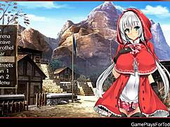 Whore Plays Hentai Game With Toys And Creampie