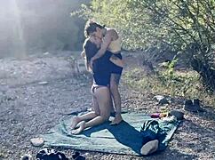 Catalan Girls Kissing Natural Tits Lesbian Sex Outdoors