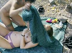 Catalan Girls Kissing Natural Tits Lesbian Sex Outdoors