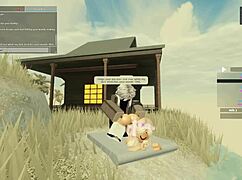 i love watching this cute whore riding my ass and pussy in bent over anal sex