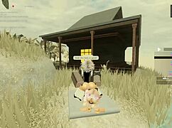 i love watching this cute whore riding my ass and pussy in bent over anal sex