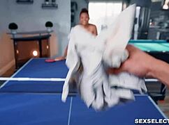 Michelle Anderson Plays Strip Pong In Sex Selector