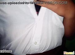 Latina teen secretly pleasures herself in class