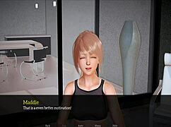 Intriguing cartoon family with big tits and cocks in erotic homemade games.