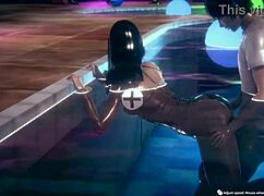 latina gets fucked in pool