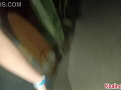 Damn, Took My Wife Out Without Panties on the Beach at Night!