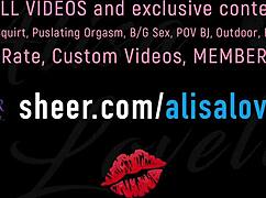 We stoped to fuck on the banks of an amazin river in a risky place - alisa lovely