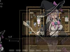 A witch of eclips lizu in intense sex scene from hentai rpg