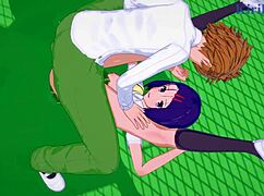 lala satalin deviluke with haruna sairenji in intense rito yuki hentai sex.