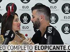 Elo Feels Passion Sucking Sara Blonde's Natural Tits In Spicy Room.