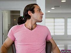 Guy Feels Wild Desire for Hairy Stepdad in Steamy Gay Scene