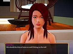 Redhead bent over in doggystyle with big cock