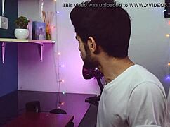 that sexy twink stole his books and got fucked!