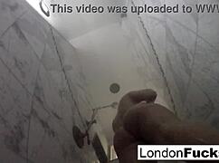 does london keyes get wet masturbating solo?