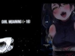 Hot girl moans during handjob masturbation solo.