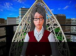 I explore my new family in this erotic cartoon series