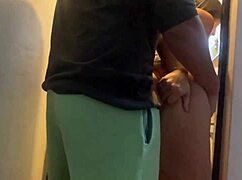 I fucked my stepsister's big ass in the bathroom, almost got caught! 😏