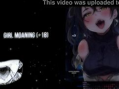 Hot girl moans during handjob masturbation solo.