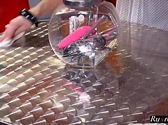 Jessica Jaymes Diner Masturbates with Toys HD