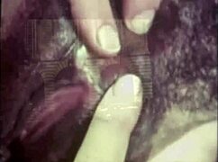 Rare vintage interracial threesome fun