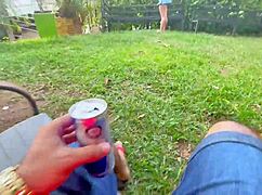 follando en parque le quito el condon