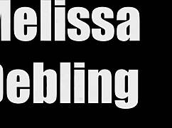 melissa debling pinupfiles, a blonde bombshell with big tits posing seductively 😍