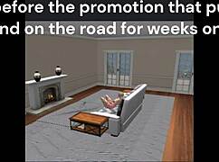 Alone at home, feeling horny and needing a spanking 😏