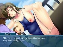 hey, check this wild japanese wife taking on big black cock in anime style, part 1 to end