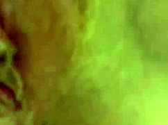 Filthy White Slut Pisses on Floor After Creampie Orgasm