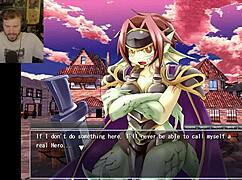 would you confront the monster girl or run away?