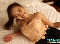 Tuktukpatrol's hardcore lockdown sex with playful asian getting blowjob and creampie!