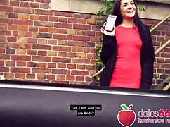 damn, pov pickup of german brunette lullu gun getting banged in public car 🚗