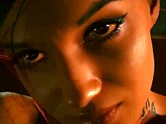 Two Tender Lesbians Kiss and Dive Deep in 3D POV!