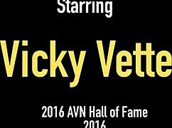 i masturbate with double penetration as blonde vicky vette