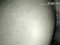 Hairy Pussy Fucked Doggy Style from Behind