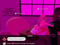 Relaxing on IMVU in episode one