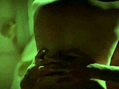 kim yates in softcore riding compilation, small tits on display