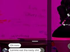 Relaxing on IMVU in episode one